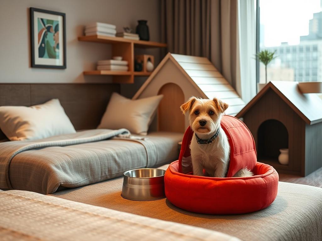 Как сделать номер по-настоящему pet-friendly: лежанки, миски и домики, которые понравятся гостям и их питомцам